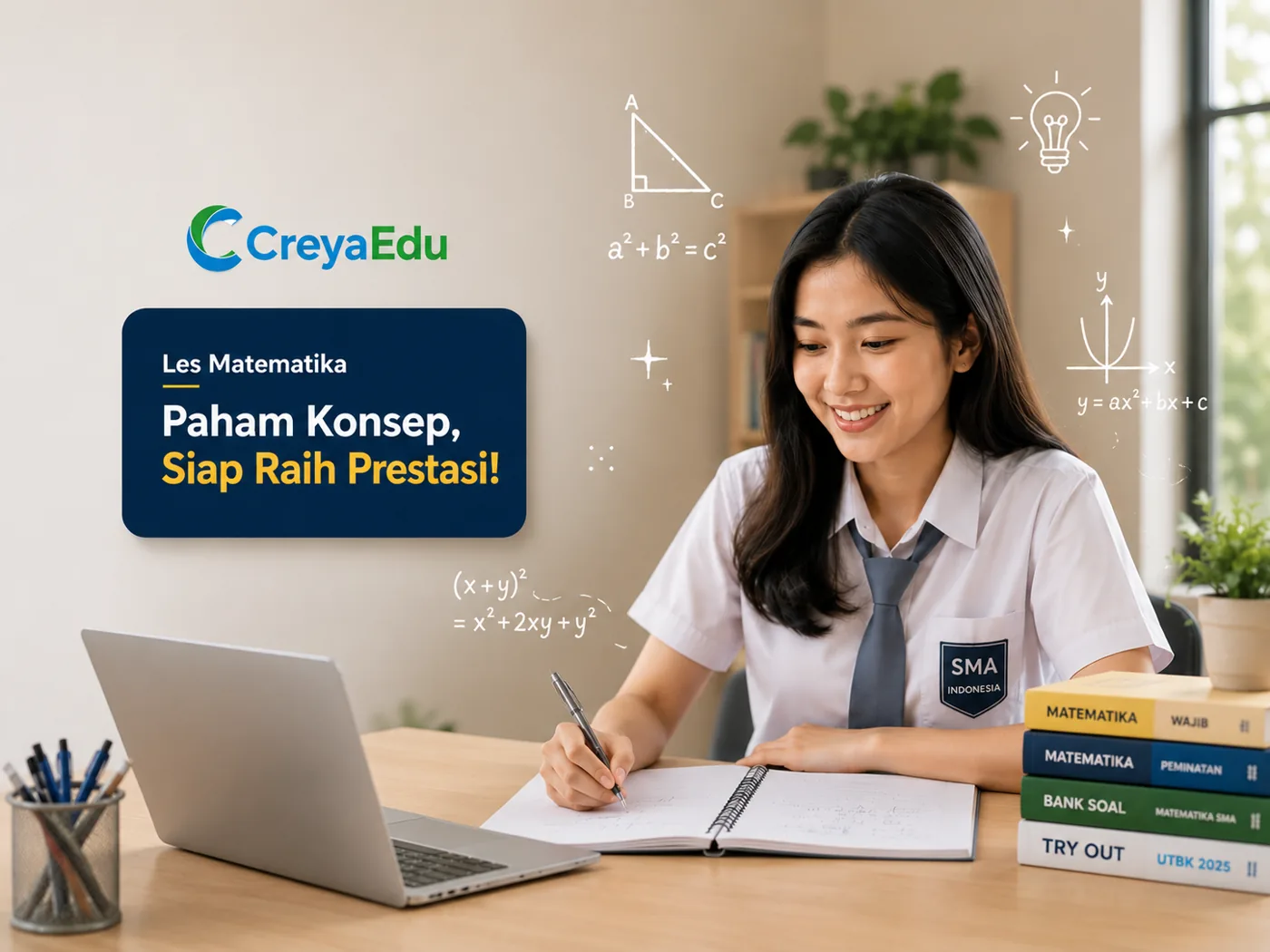 Les privat matematika bersama guru berpengalaman